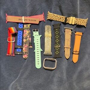Stylish MulticolorApple  Watch Bands Set